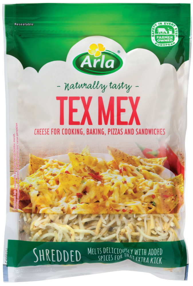 Arla TexMex Shredded Cheese 175 g | Arla Indonesia